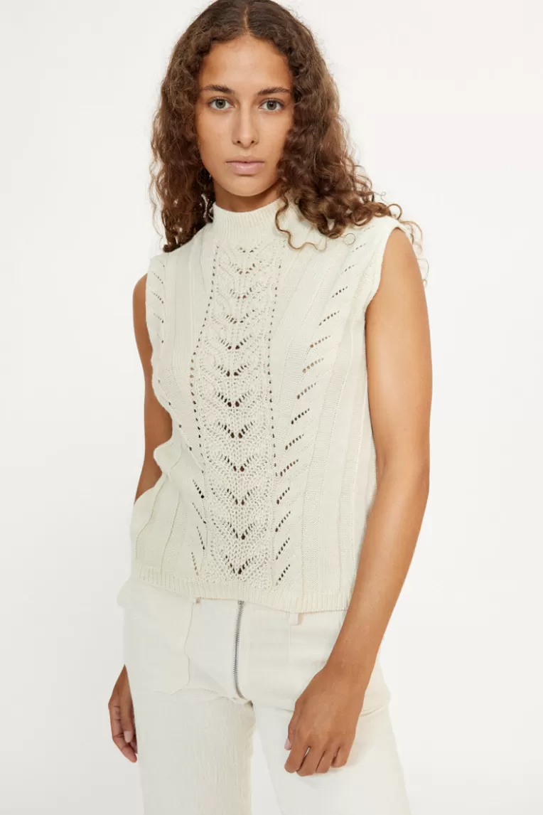 Pulls & Cardigans>Musier Paris pull bia Ecru