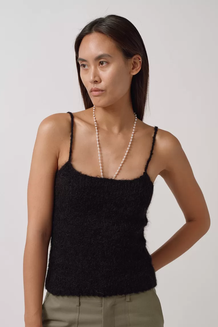 Tops & Chemises | Pulls & Cardigans>Musier Paris top collier de perles grace