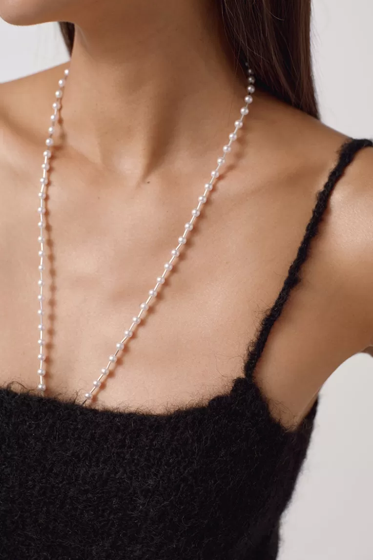 Tops & Chemises | Pulls & Cardigans>Musier Paris top collier de perles grace